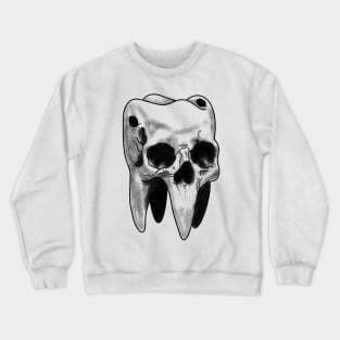 tooth skull Crewneck Sweatshirt